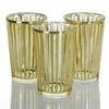 Richland Gold Stripe Glass Holder - Large Set Of 48