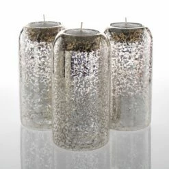 Richland Mercury Leopard Tealight Holder – Large Set Of 12