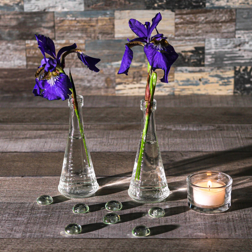 Richland Vintage Dotted Bud Vase Set Of 12 2 Richland Vintage Dotted Bud Vase Set Of 12 - Image 2