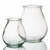 Halcyone Vintage Glass Vase Set Of 2