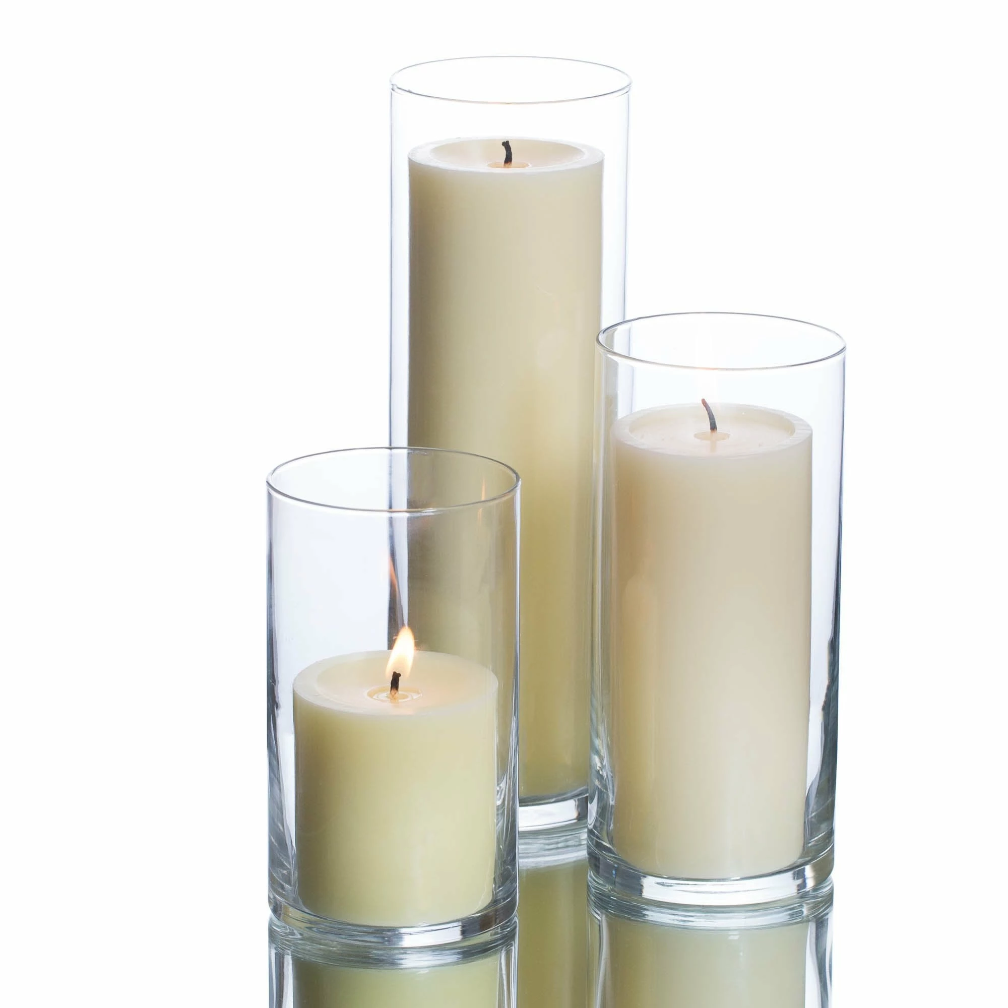 Richland Pillar Candles & Eastland Cylinder Holders Set Of 36 2 Richland Pillar Candles & Eastland Cylinder Holders Set Of 36 - Image 2
