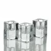 Richland Square Glass Taper Candle Holder 2.5" Set Of 6