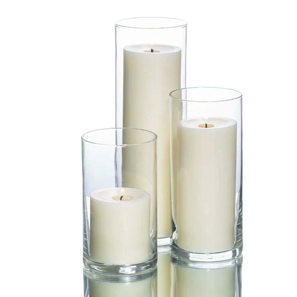 Richland Pillar Candles & Eastland Cylinder Holders Set Of 36 3 Richland Pillar Candles & Eastland Cylinder Holders Set Of 36 - Image 3