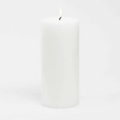 Richland 4" X 9" White Pillar Candle