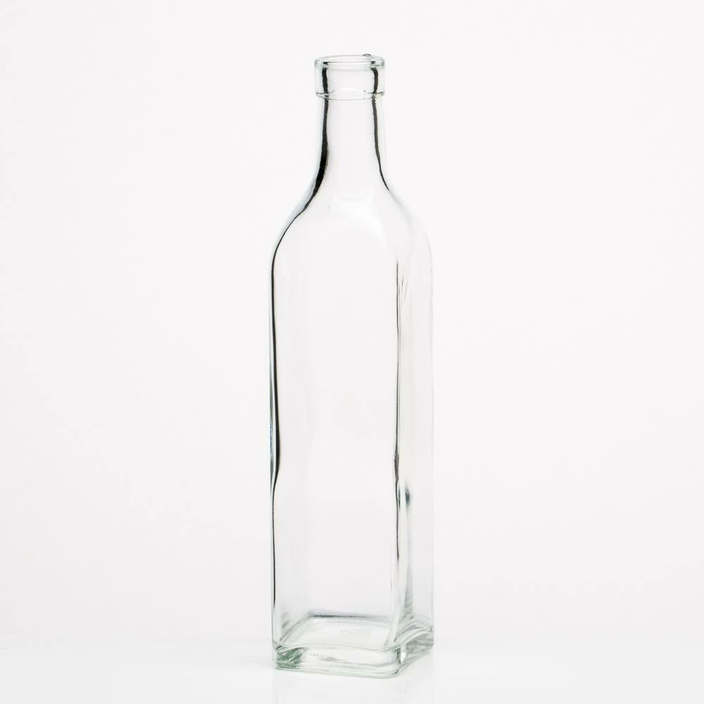 Richland Glass Square Bottle Set Of 12 1 Richland Glass Square Bottle Set Of 12