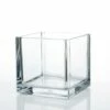 Richland Square Glass Cube Vase 5" Set Of 12