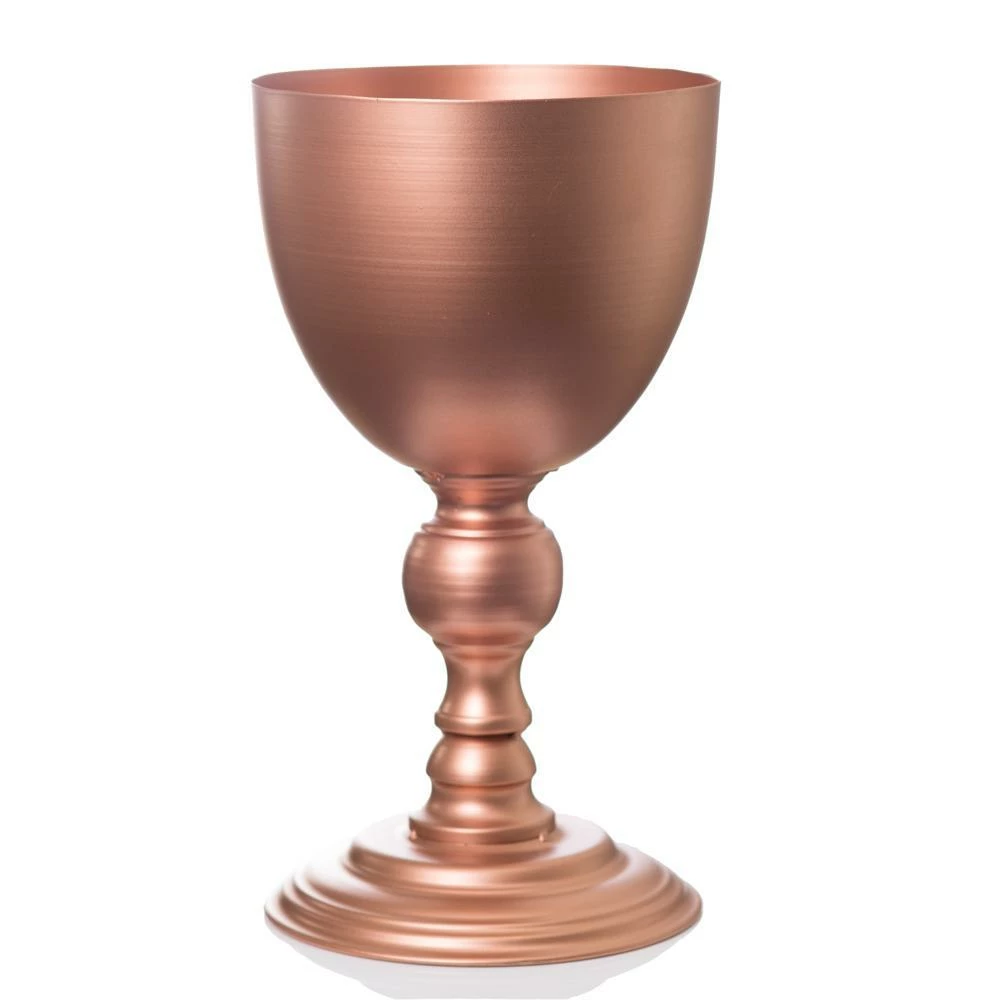 Richland Copper Finish Goblet Compote 9.25", 12", 14.5" - Set Of 12 5 Richland Copper Finish Goblet Compote 9.25", 12", 14.5" - Set Of 12 - Image 5