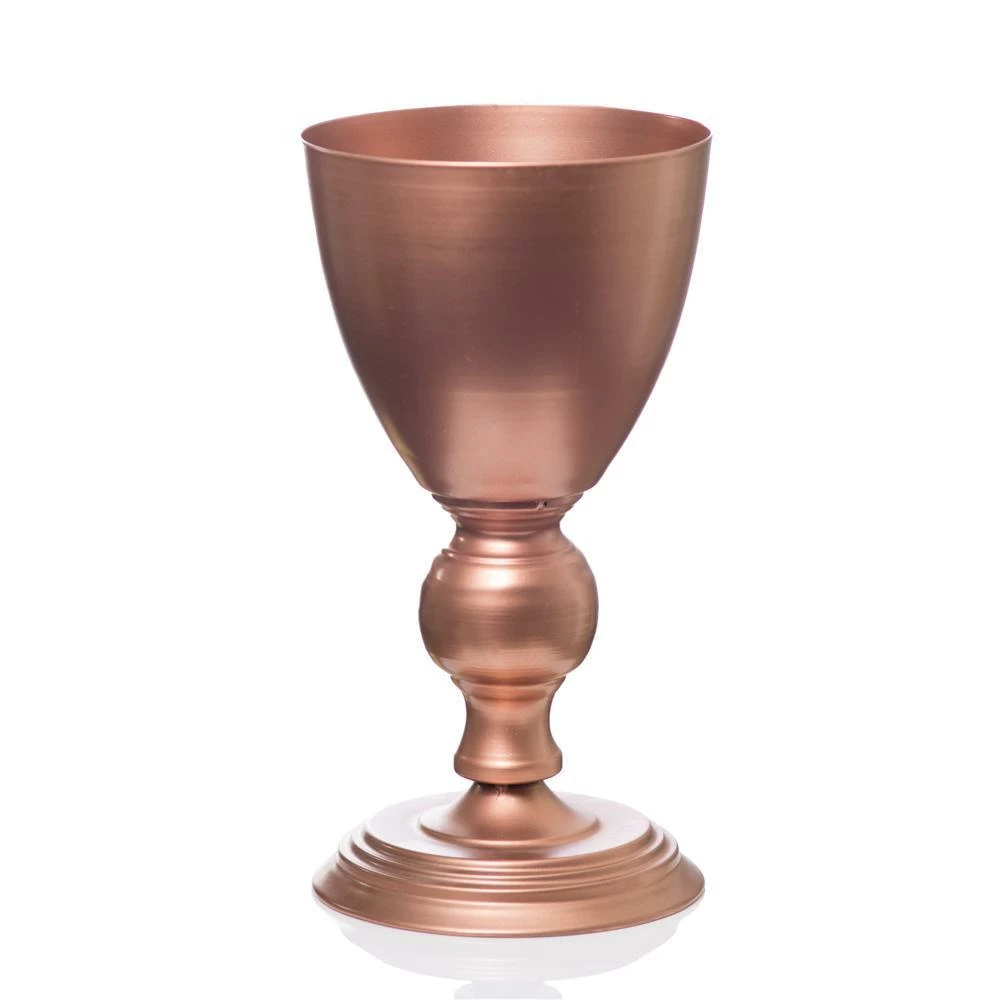Richland Copper Finish Goblet Compote 9.25", 12", 14.5" - Set Of 12 4 Richland Copper Finish Goblet Compote 9.25", 12", 14.5" - Set Of 12 - Image 4