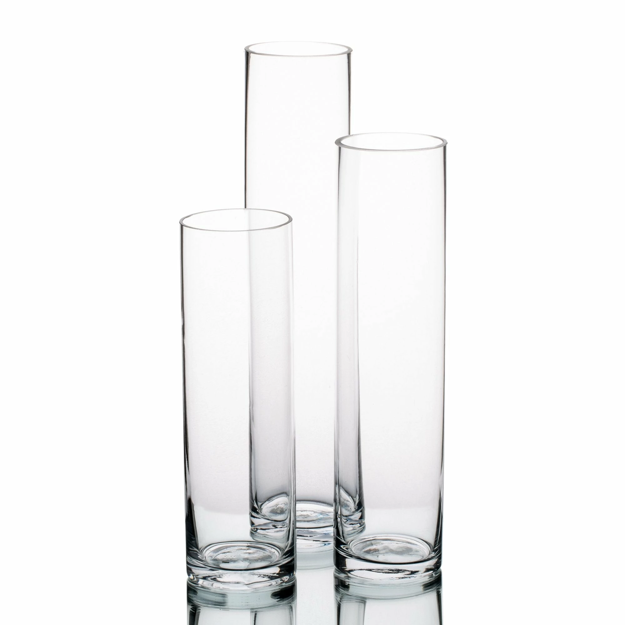 Richland Sloan Cylinder Vase 9.75", 11.75" & 13.75" Set Of 24 1 Richland Sloan Cylinder Vase 9.75", 11.75" & 13.75" Set Of 24