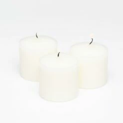 Richland Votive Candles Unscented Light Ivory 10 Hour Set Of 144