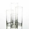 Eastland Cylinder Vases 6" , 7.5", 9" & 10.5" Set Of 4