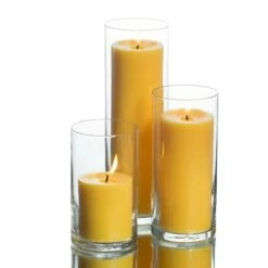 Richland Pillar Candles & Eastland Cylinder Holders Set Of 3 -US Gift Sales 2024 967a2094 edit 2