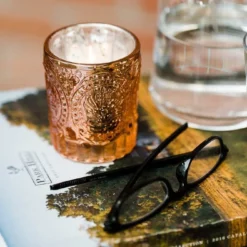 Richland Mercury Votive Holders Primrose Rose Gold Set Of 48 -US Gift Sales 2024 967a2877 1