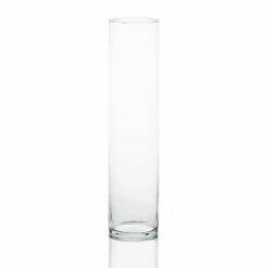 Eastland Tall Cylinder Vase 4"x17" Set Of 6