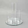 Eastland Round Mirror And Cylinder Vase Centerpiece Set Of 4