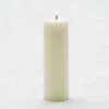 Richland Pillar Candle 2"x6" Light Ivory Set Of 20