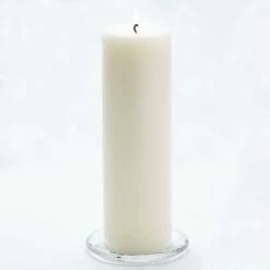 Richland Pillar Candles 3"x9" Light Ivory Set Of 12