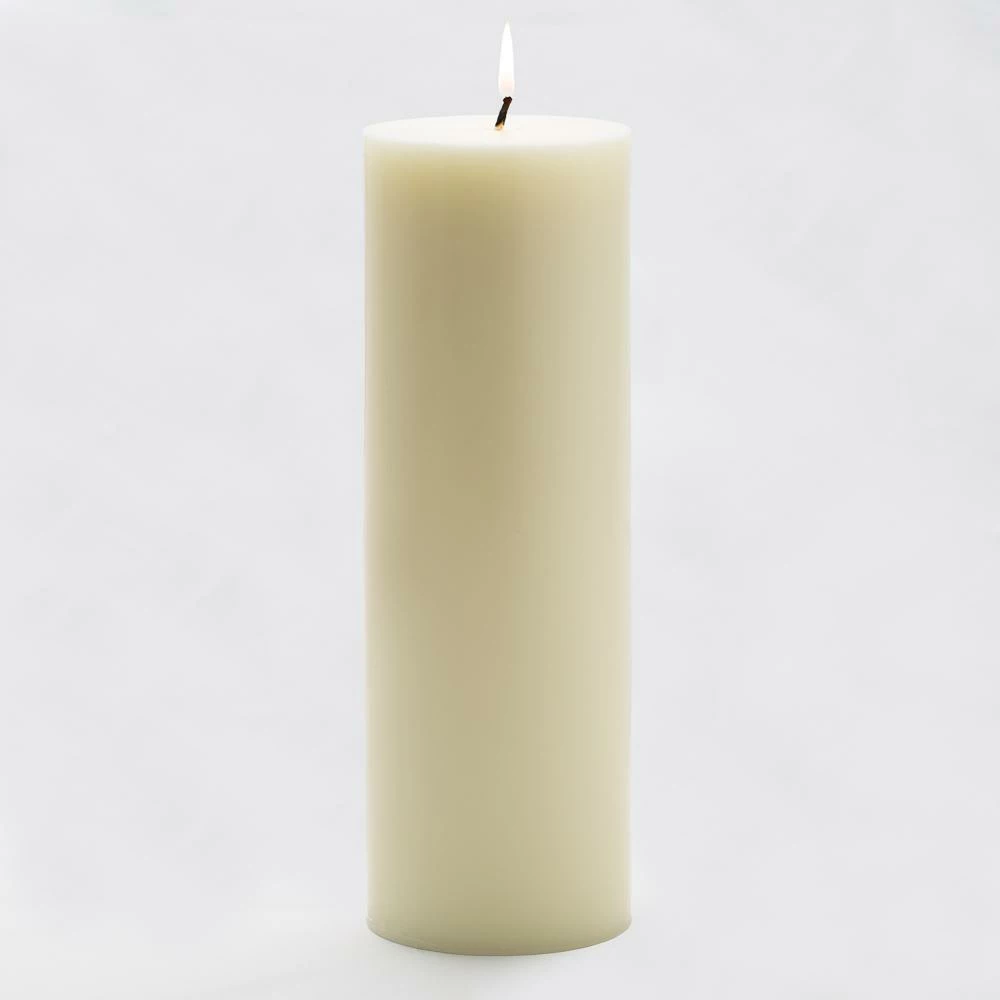Richland 4" X 12" Light Ivory Pillar Candle Set Of 6 1 Richland 4" X 12" Light Ivory Pillar Candle Set Of 6