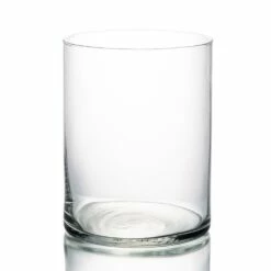 Eastland Wide Cylinder Vase 6" X 8" Set Of 2