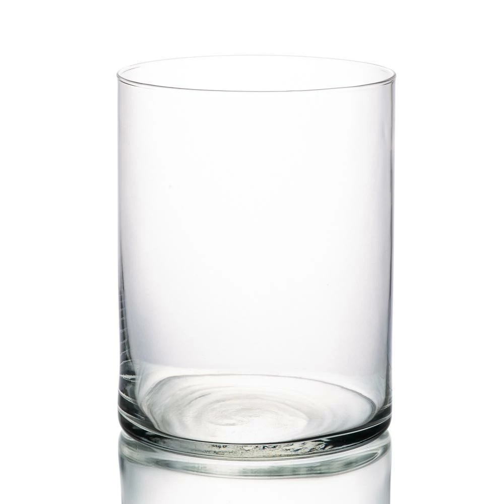 Eastland Wide Cylinder Vase 6" X 8" Set Of 2 1 Eastland Wide Cylinder Vase 6" X 8" Set Of 2