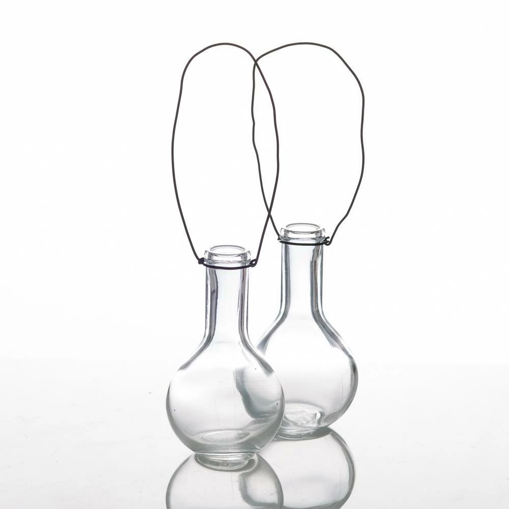 Richland Dainty Hanging Glass Vase Set Of 12 2 Richland Dainty Hanging Glass Vase Set Of 12 - Image 2