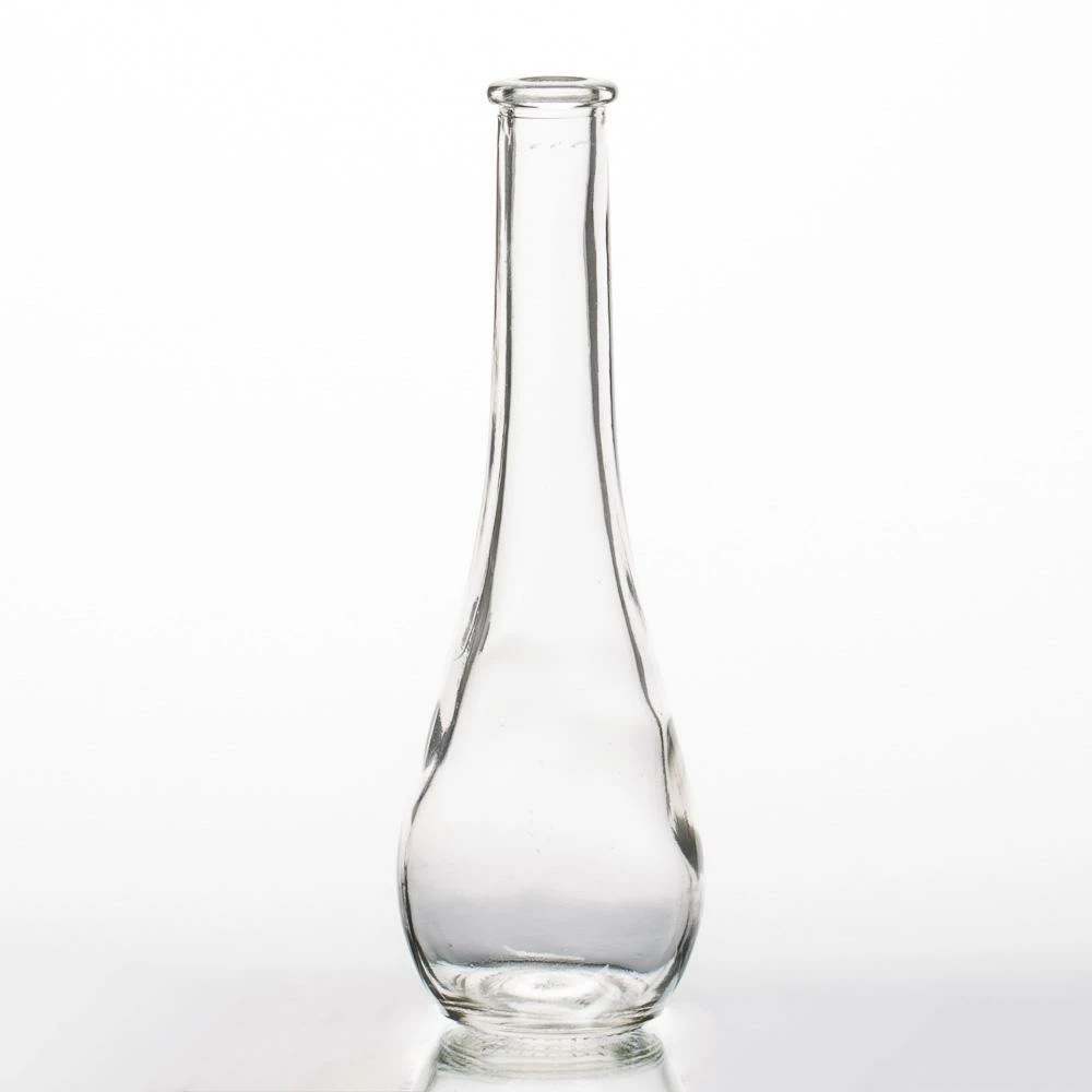 Richland Clear Round Teardrop Bud Vase 7" Set Of 12 1 Richland Clear Round Teardrop Bud Vase 7" Set Of 12