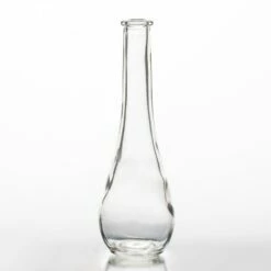 Richland Clear Round Teardrop Bud Vase 7” Set Of 48
