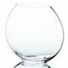 Round Glass Vase 10in