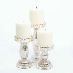 Richland Rayner Mercury Pillar Candle Holder Set Of 3 -US Gift Sales 2024 967a9756 edit 3