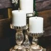 Richland Rayner Mercury Pillar Candle Holder Set Of 3
