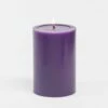 Richland 4" X 6" Purple Pillar Candles Set Of 6