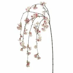 Hanging Silk Cherry Blossom Branch Pink Silk Artificial 58" -US Gift Sales 2024 Attachment 1