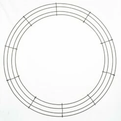 10 Box Wire 20" Wreath Frames