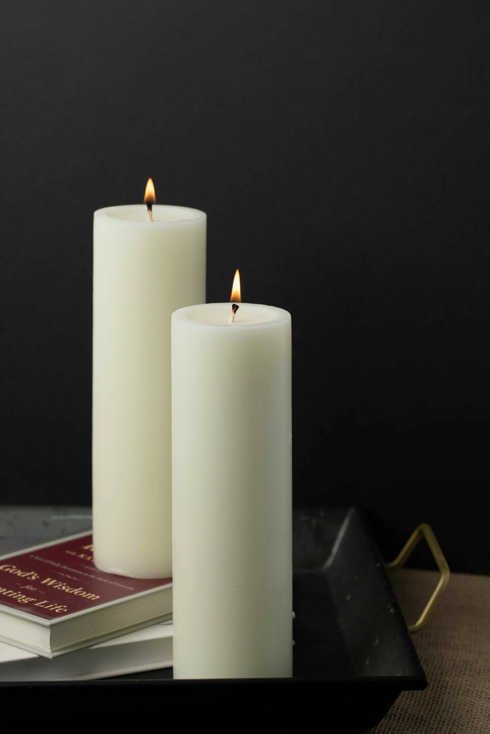 Richland Pillar Candles 3"x9" Light Ivory Set Of 12 3 Richland Pillar Candles 3"x9" Light Ivory Set Of 12 - Image 3