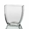 Tapered Curve Rectangle Vase 7.5in
