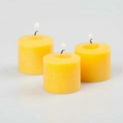 Richland Votive Candles Unscented Yellow 10 Hour Set Of 72