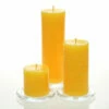 Richland Rustic Pillar Candle 3" X "3, 3" X 6" & 3"x 9" Yellow Set Of 36