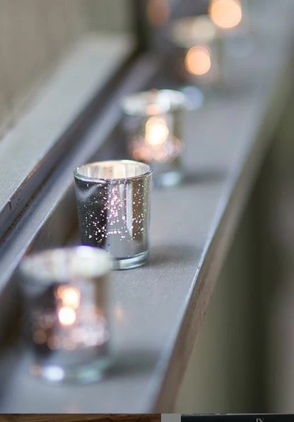 Richland Silver Mercury Votive Holders Set Of 72 3 Richland Silver Mercury Votive Holders Set Of 72 - Image 3