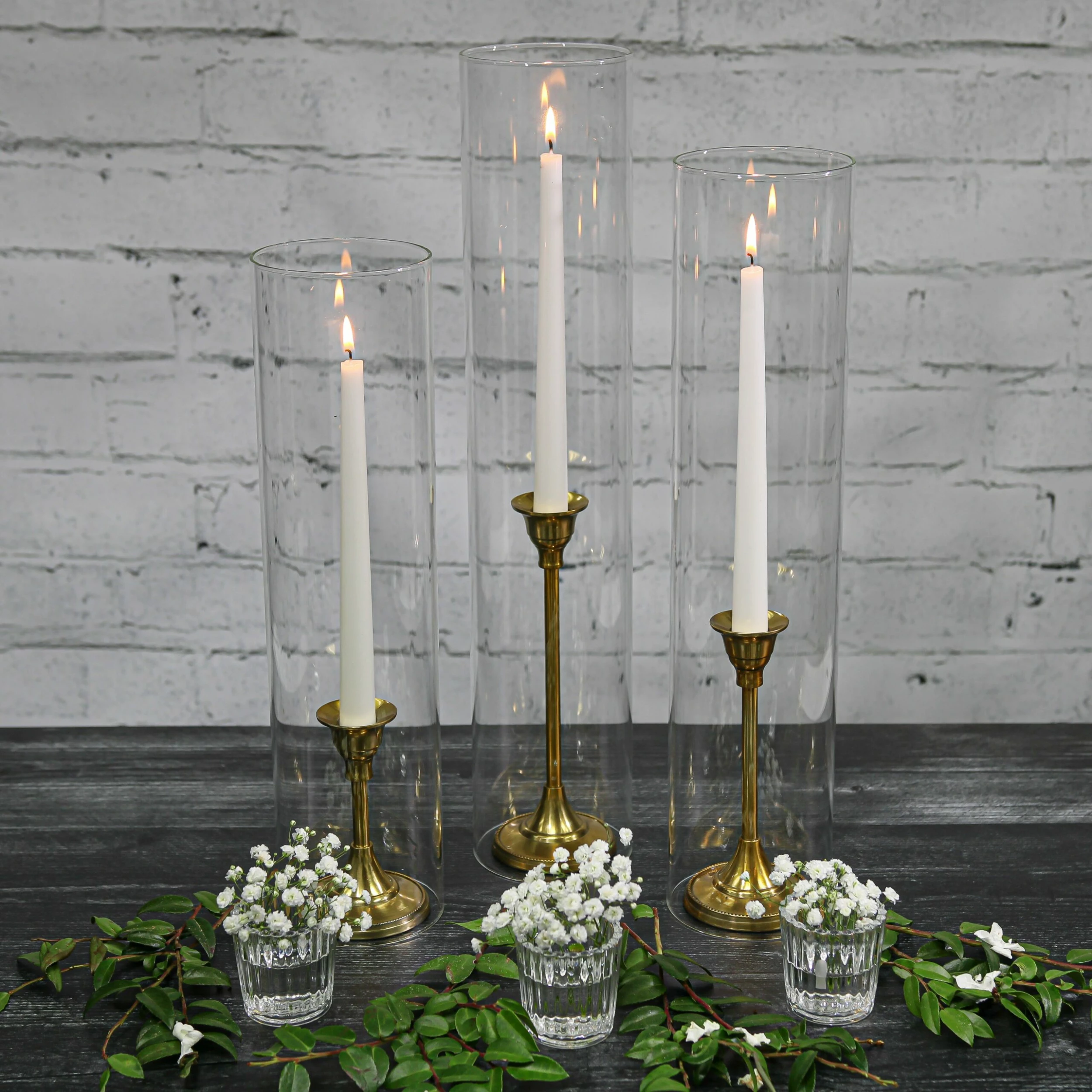 Richland Glass Chimney Candle Shade 4" X 20" Set Of 12 7 Richland Glass Chimney Candle Shade 4" X 20" Set Of 12 - Image 7