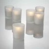 Eastland Votive Candle Holder Frosted Set Of 12
