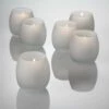 Eastland Petite Hurricane Votive Candle Holder Frosted Set Of 72
