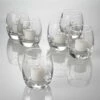 Eastland Grande Hurricane Votive Candle Holder Set Of 72