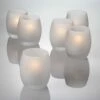 Eastland Grande Hurricane Votive Candle Holder Frosted Set Of 144