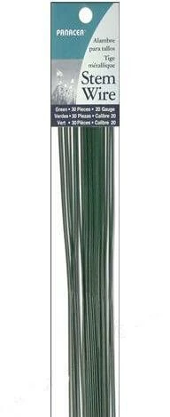 Florist Stem Wire (360 Pieces) 20 Gauge GREEN