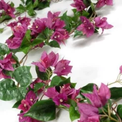 Faux Bougainvillea Garland 72"