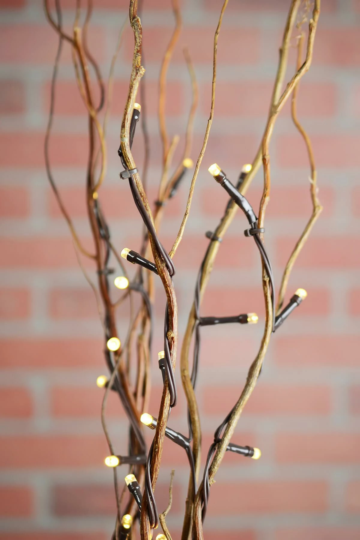 5 Battery Operated Natural Willow Lighted Branches, Warm White, 39" Tall 1 5 Battery Operated Natural Willow Lighted Branches, Warm White, 39" Tall