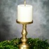 Athena Gold Candleholder 9.5in