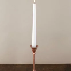 Taper Candlestick Rose Gold 7in 5 Taper Candlestick Rose Gold 7in -US Gift Sales 2024 candlestick rose gold m 1