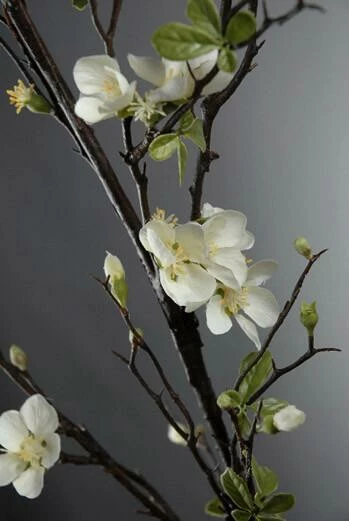 Cherry Blossom Branch 57" Artificial -US Gift Sales 2024 cherry blossom branches cream white 57 artificial 3