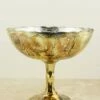 Desiray Glass Compote 7" X 8" Gold